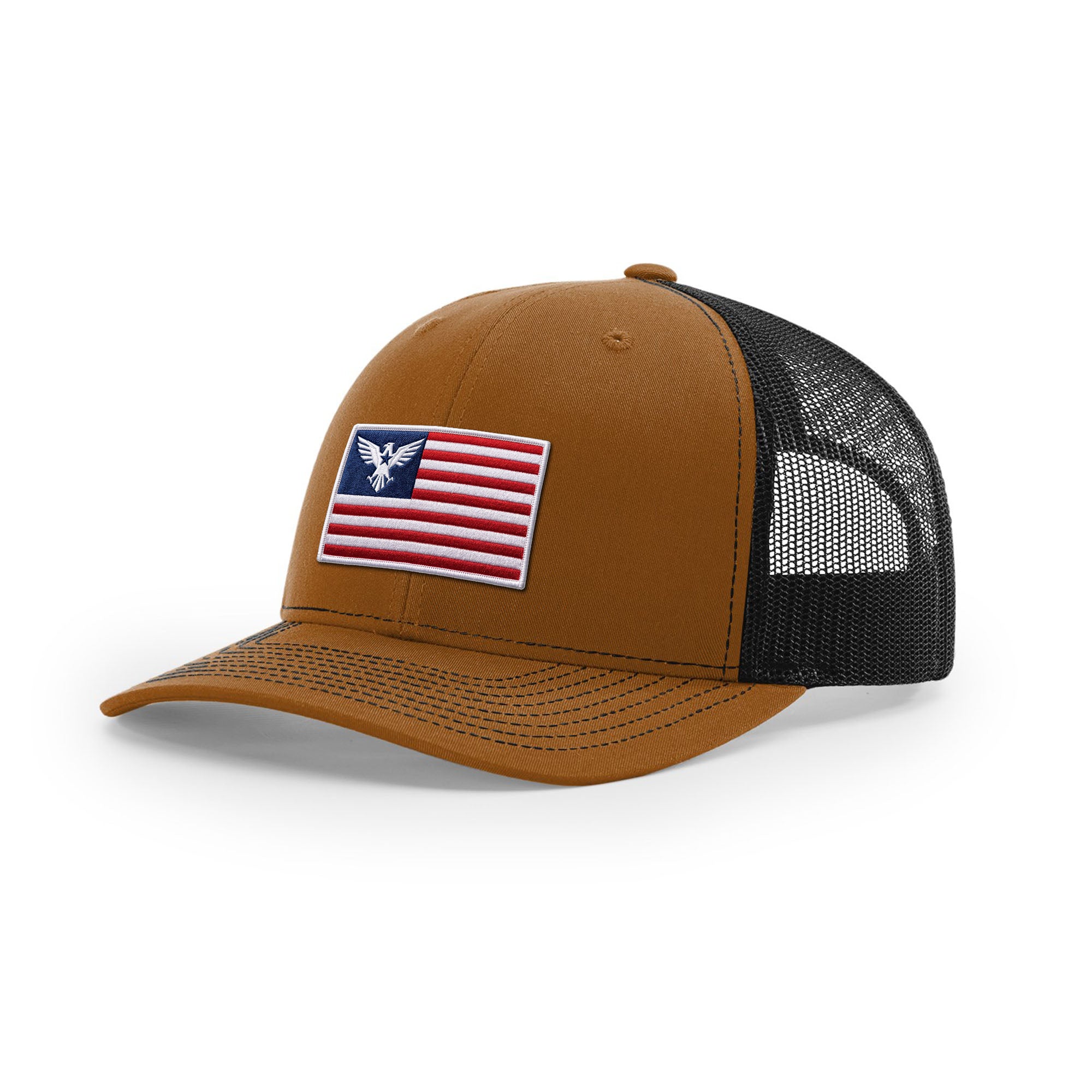 USA Flag Eagle Trucker Hat | Ballistic Republic™