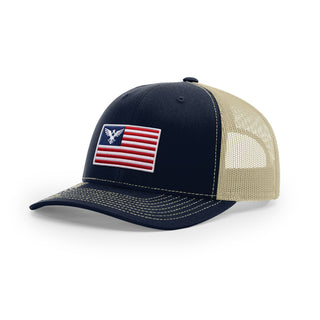 USA Flag Eagle Trucker Hat | Ballistic Republic™
