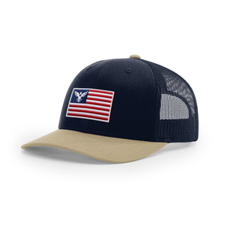 USA Flag Eagle Trucker Hat | Ballistic Republic™