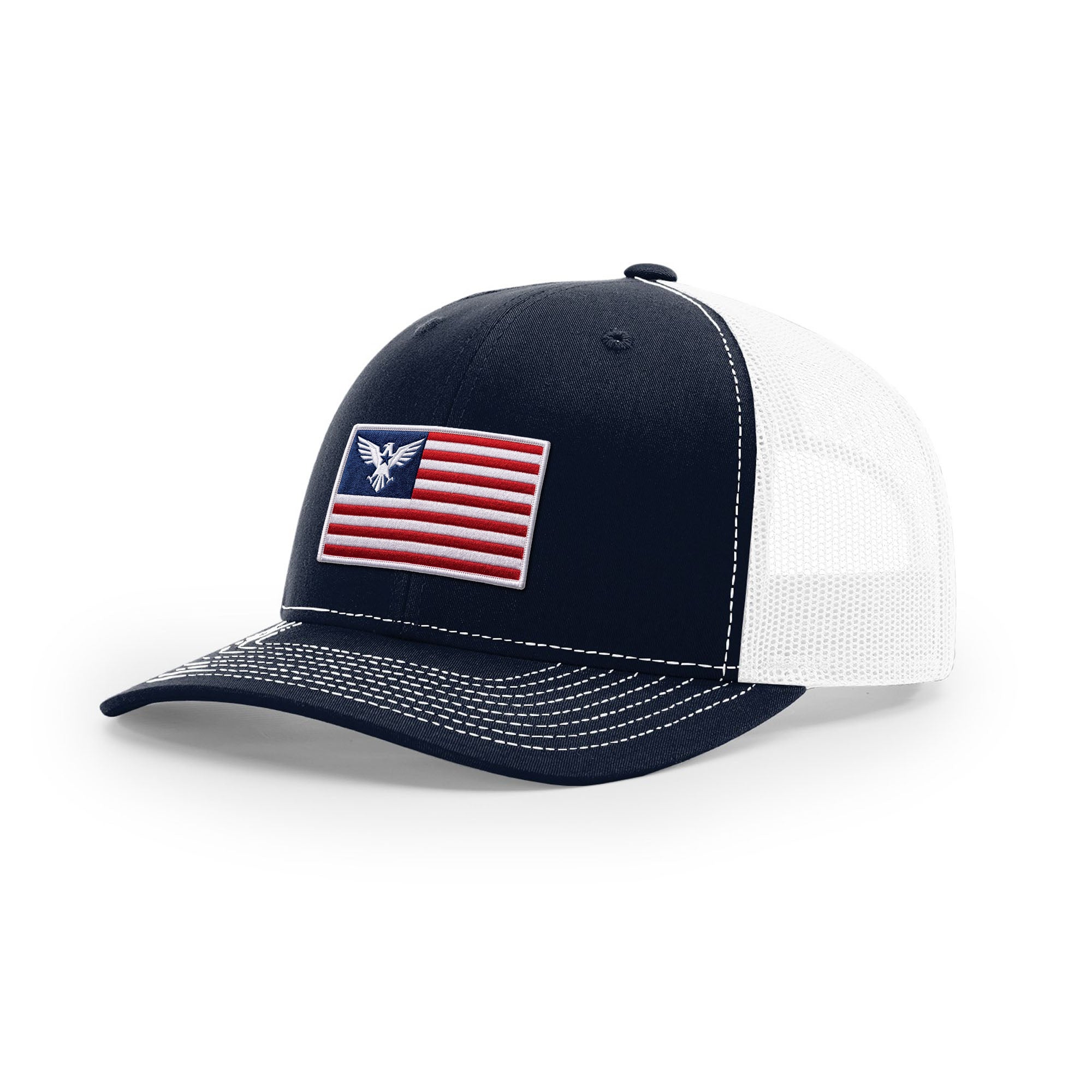 USA Flag Eagle Trucker Hat | Ballistic Republic™
