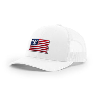 USA Flag Eagle Trucker Hat | Ballistic Republic™