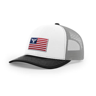 USA Flag Eagle Trucker Hat | Ballistic Republic™