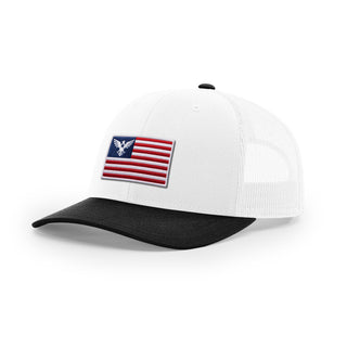 USA Flag Eagle Trucker Hat | Ballistic Republic™