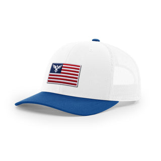 USA Flag Eagle Trucker Hat | Ballistic Republic™