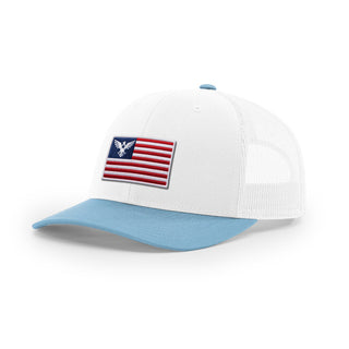 USA Flag Eagle Trucker Hat | Ballistic Republic™