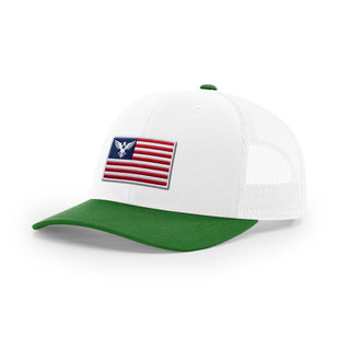 USA Flag Eagle Trucker Hat | Ballistic Republic™