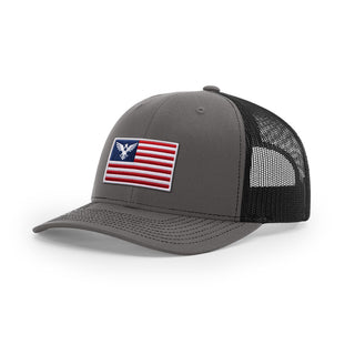 USA Flag Eagle Trucker Hat | Ballistic Republic™