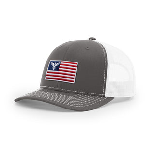 USA Flag Eagle Trucker Hat | Ballistic Republic™