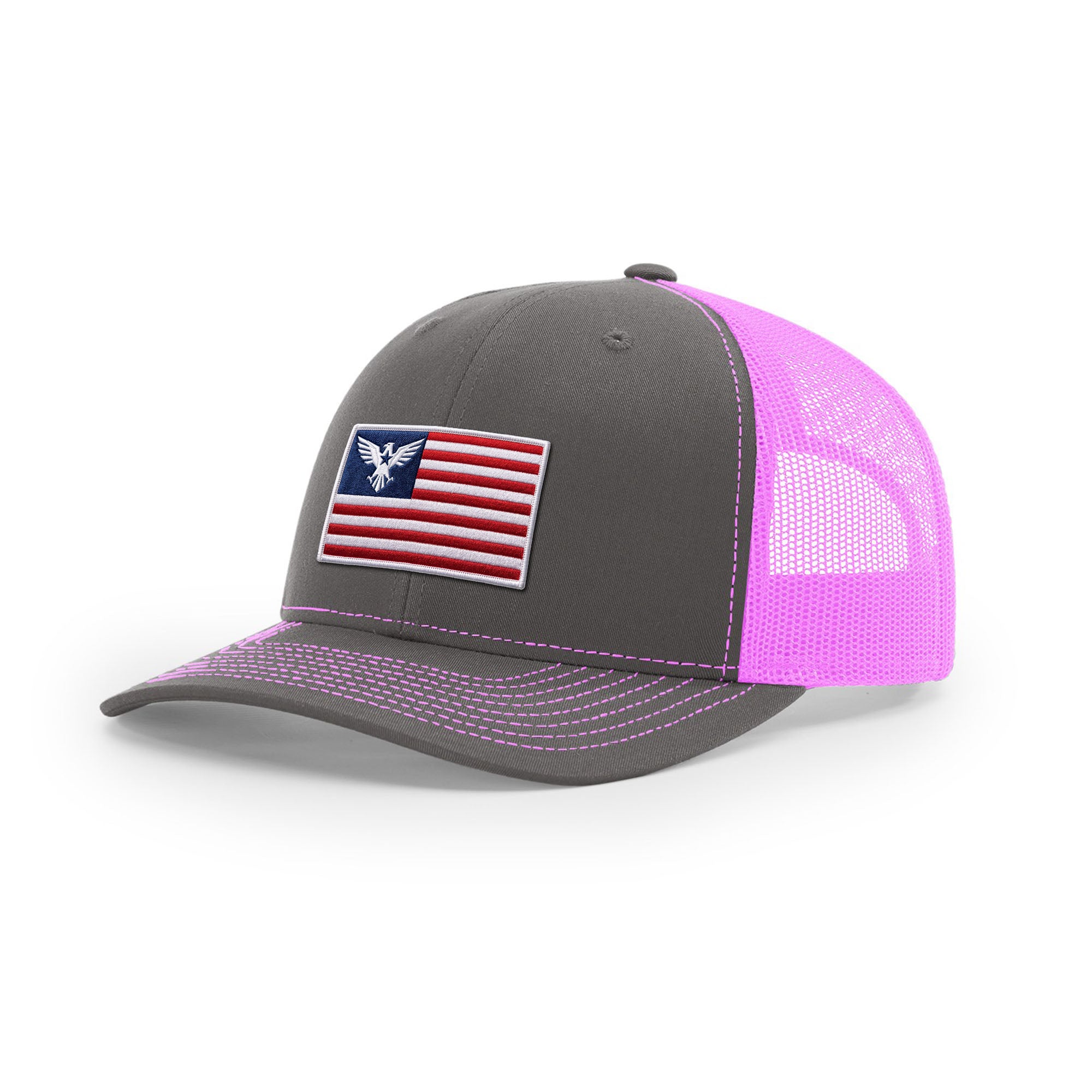 USA Flag Eagle Trucker Hat | Ballistic Republic™