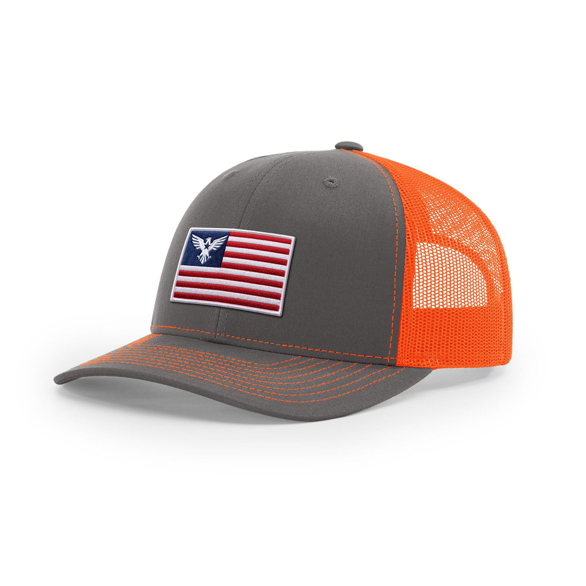 USA Flag Eagle Trucker Hat | Ballistic Republic™
