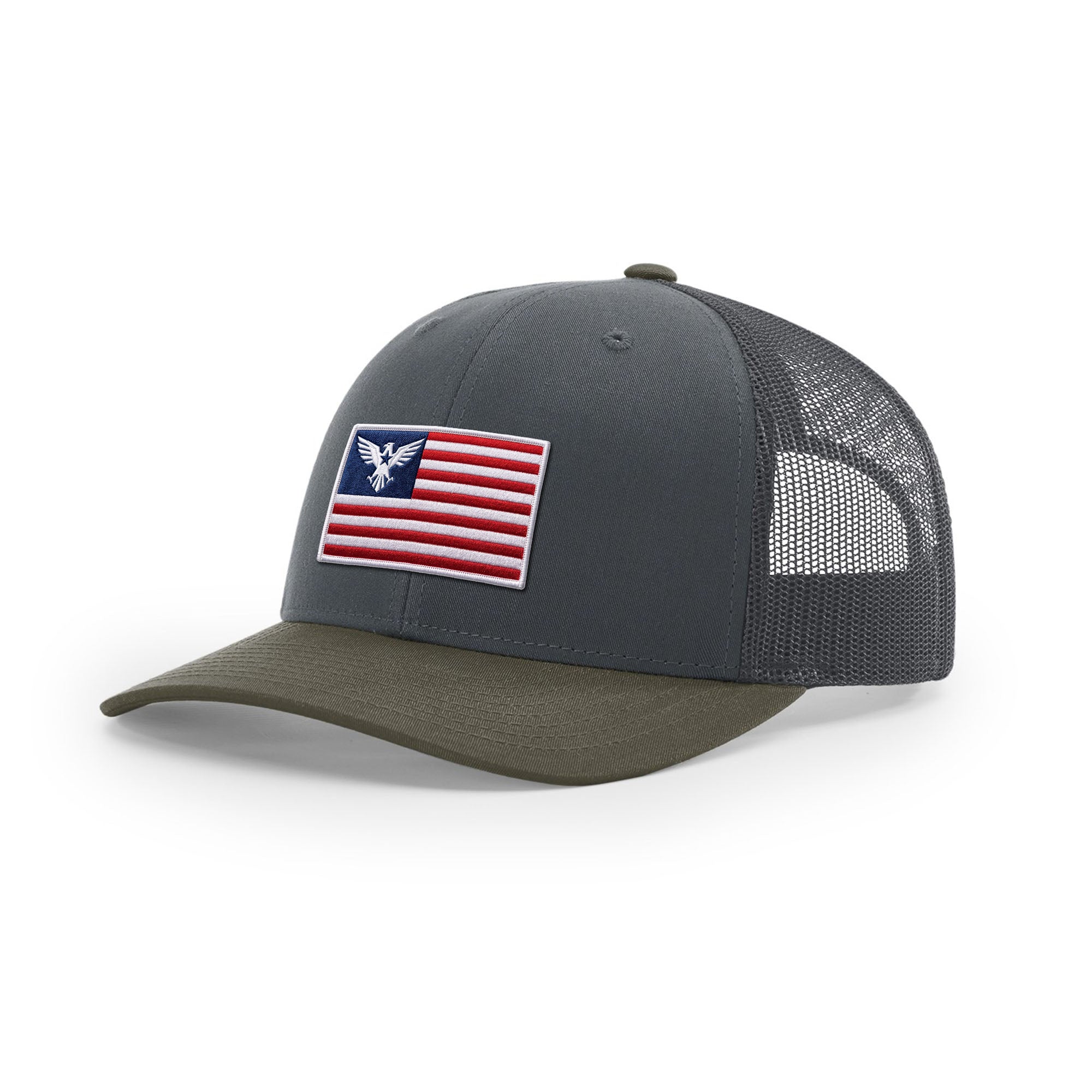 USA Flag Eagle Trucker Hat | Ballistic Republic™