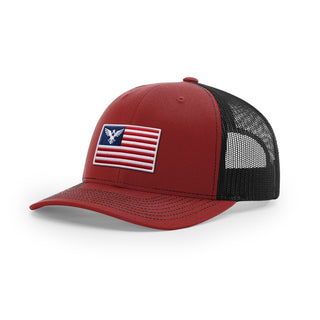 USA Flag Eagle Trucker Hat | Ballistic Republic™