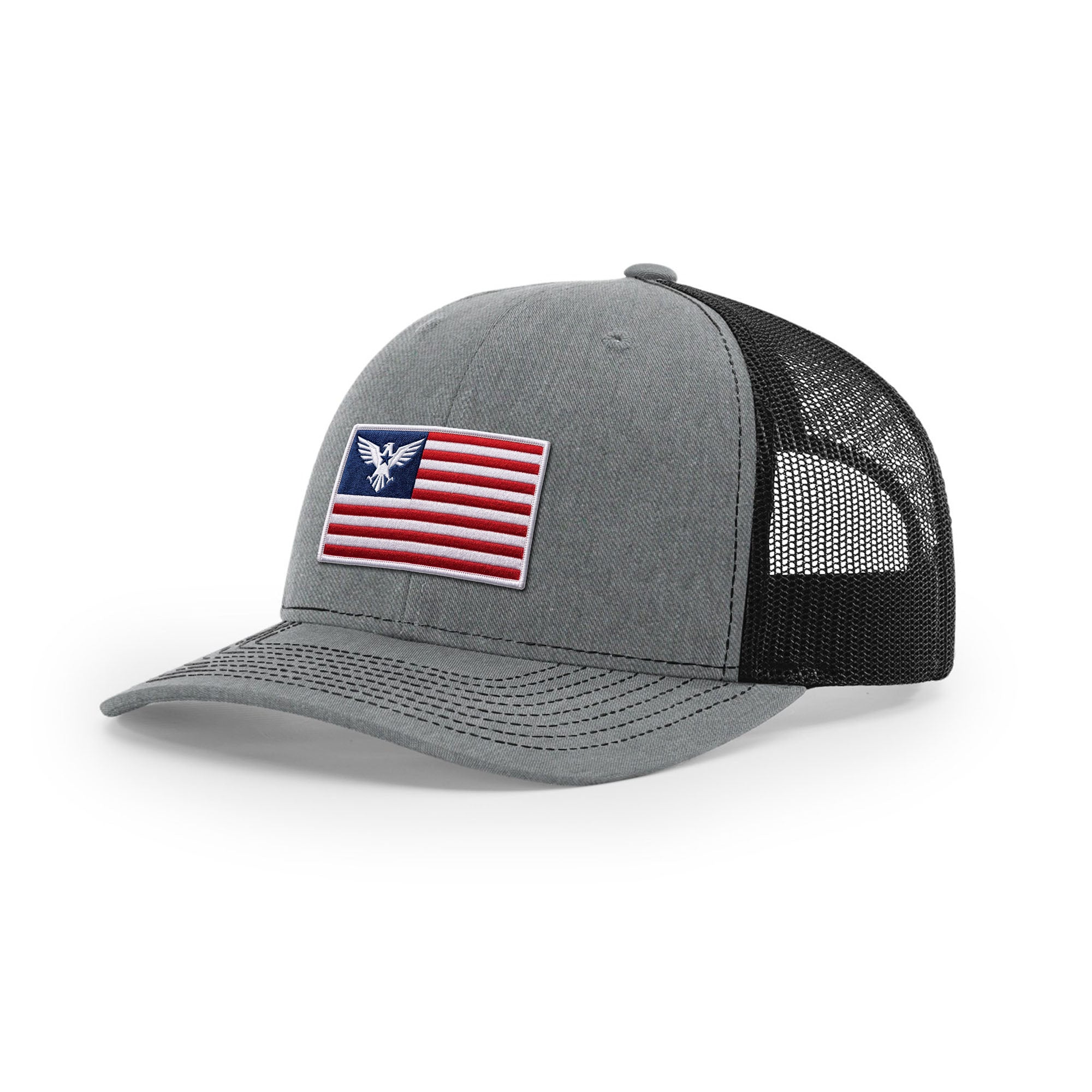 USA Flag Eagle Trucker Hat | Ballistic Republic™