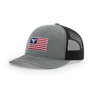 USA Flag Eagle Trucker Hat | Ballistic Republic™