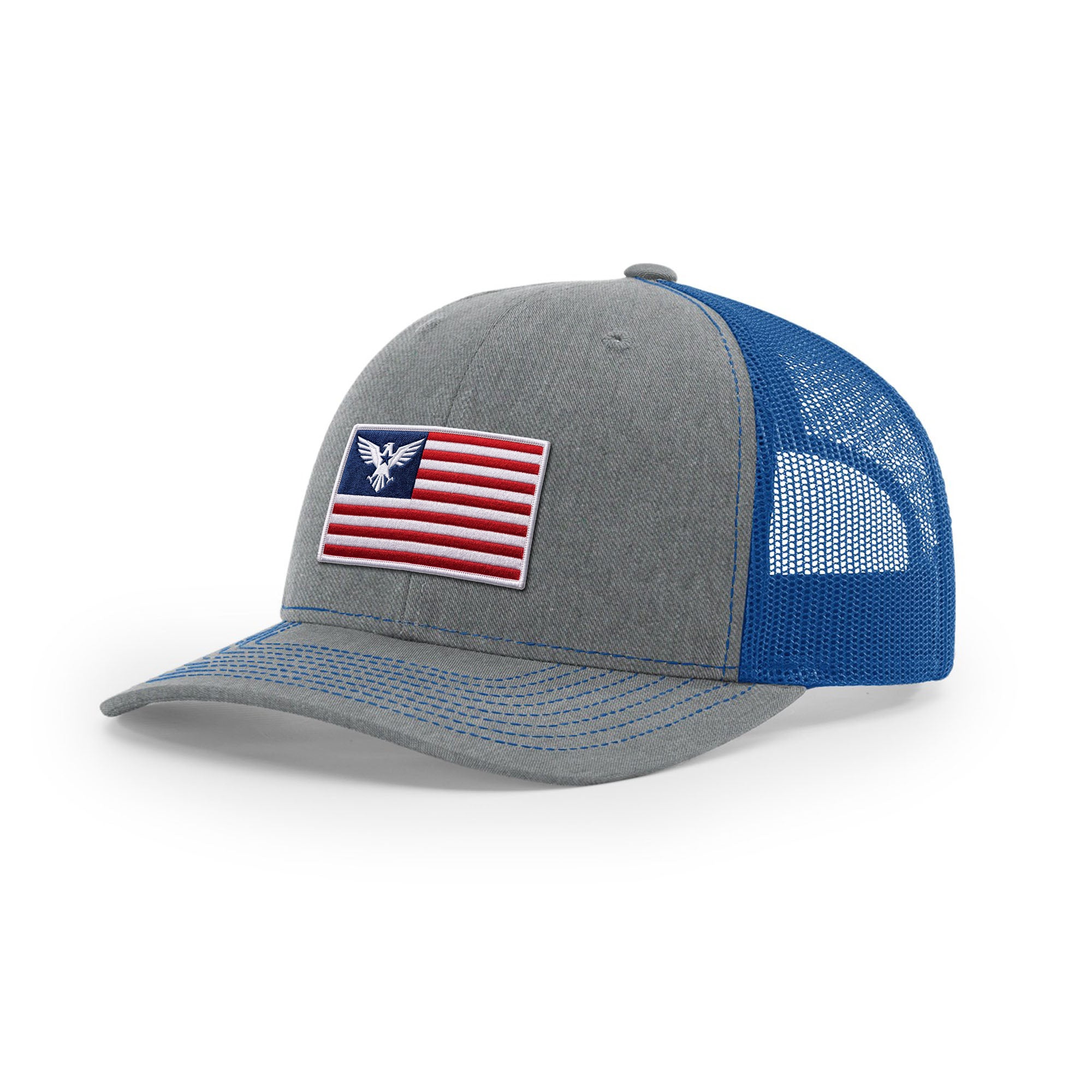 USA Flag Eagle Trucker Hat | Ballistic Republic™