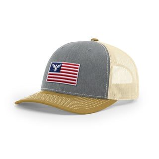 USA Flag Eagle Trucker Hat | Ballistic Republic™