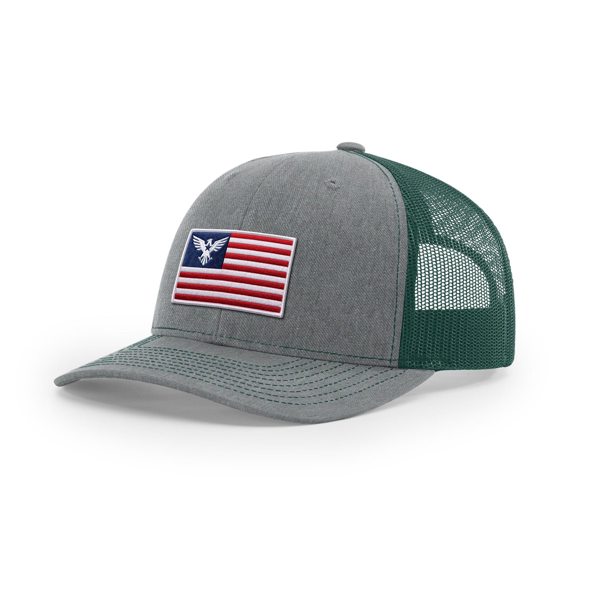 USA Flag Eagle Trucker Hat | Ballistic Republic™