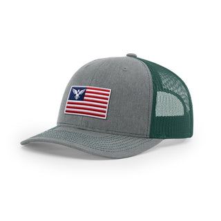 USA Flag Eagle Trucker Hat | Ballistic Republic™