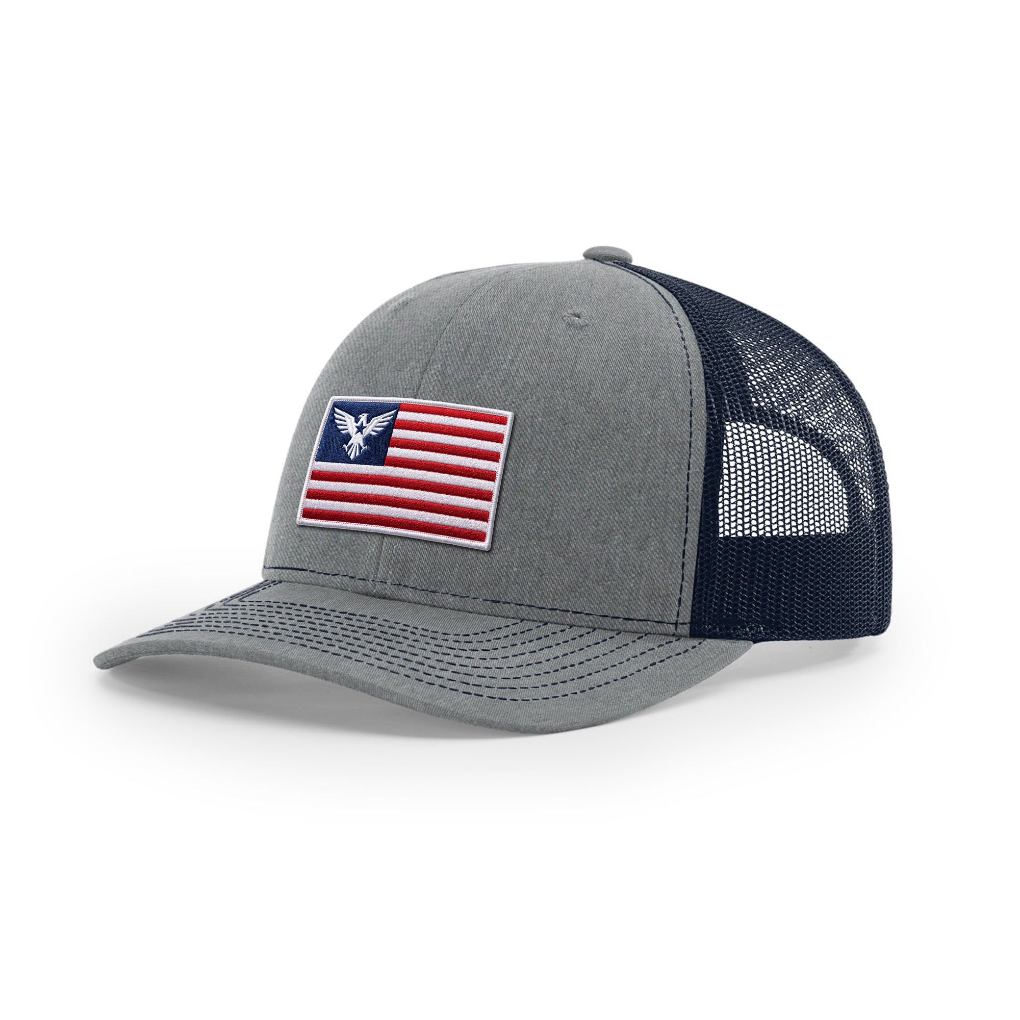 USA Flag Eagle Trucker Hat | Ballistic Republic™