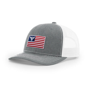 USA Flag Eagle Trucker Hat | Ballistic Republic™