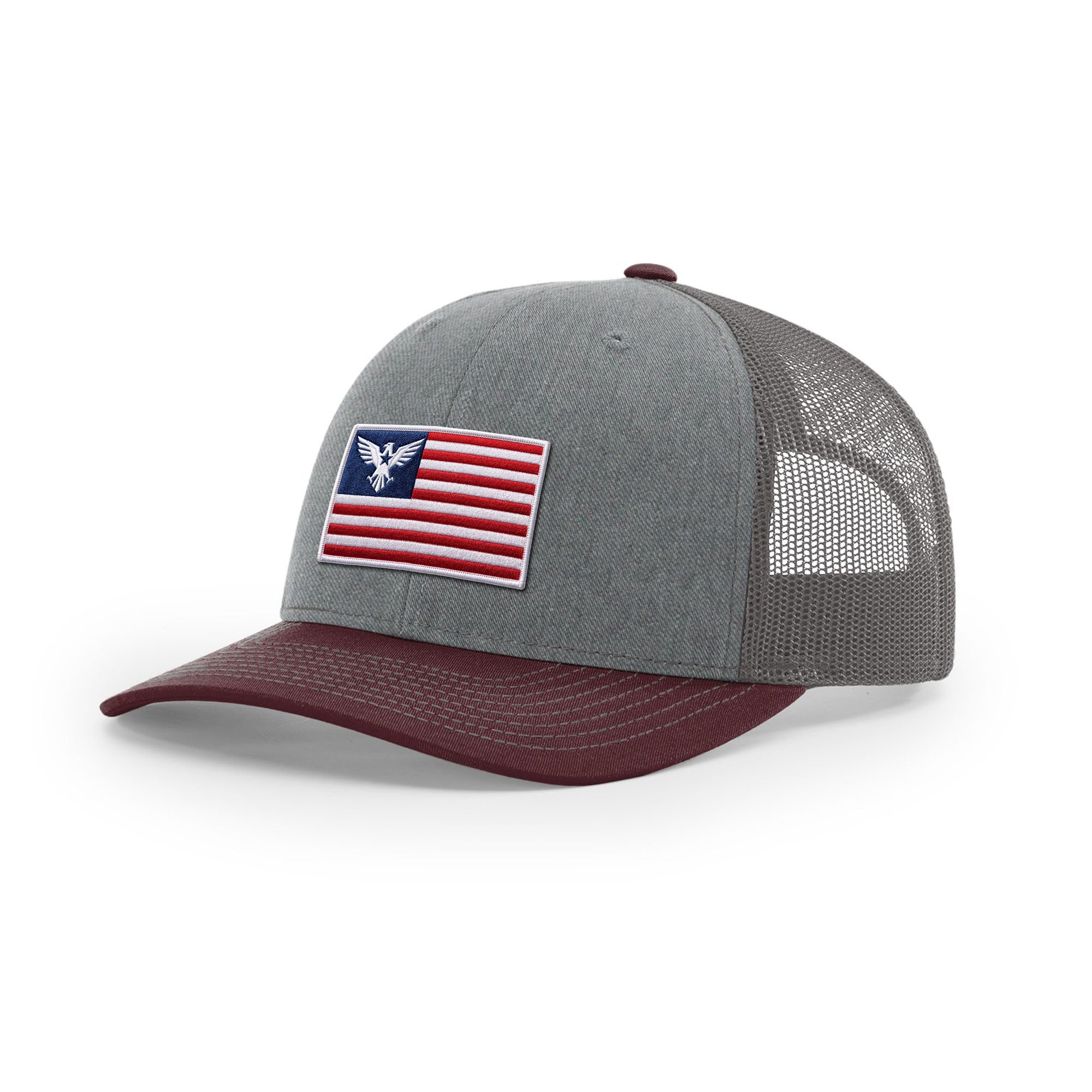 USA Flag Eagle Trucker Hat | Ballistic Republic™