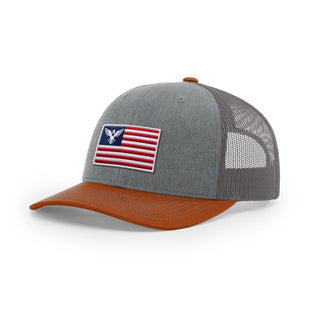 USA Flag Eagle Trucker Hat | Ballistic Republic™