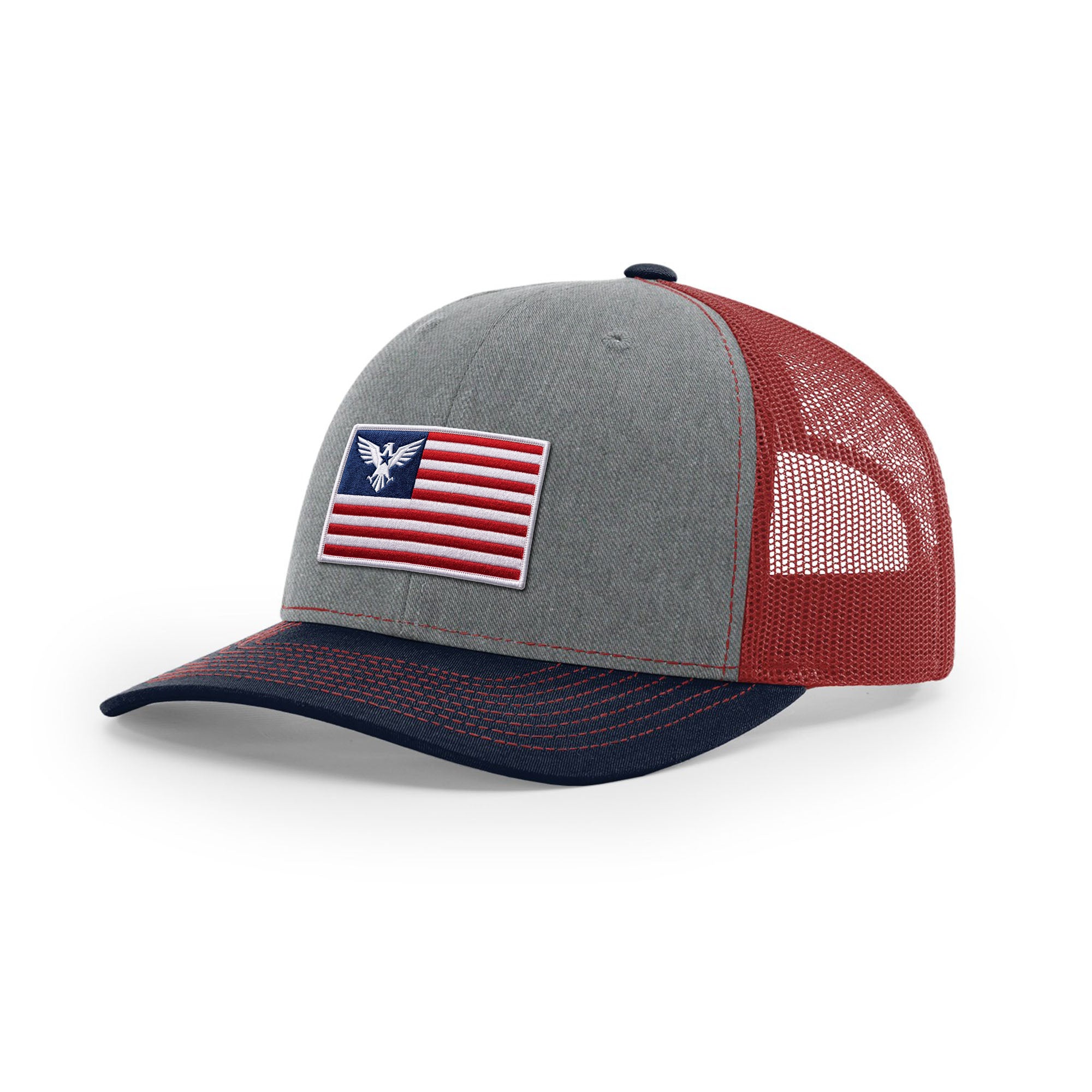 USA Flag Eagle Trucker Hat | Ballistic Republic™