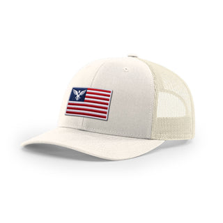 USA Flag Eagle Trucker Hat | Ballistic Republic™