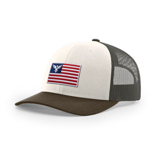USA Flag Eagle Trucker Hat | Ballistic Republic™