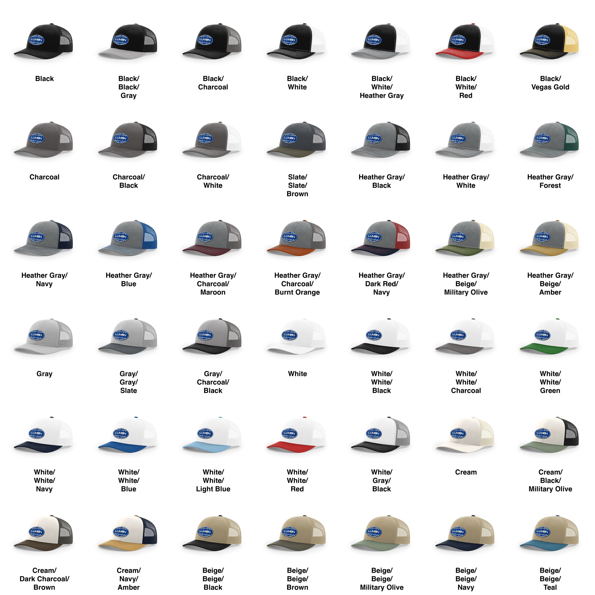 Lumon Trucker Hat - Blue | Basement Republic™