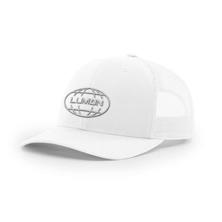 Lumon Trucker Hat - White | Basement Republic™