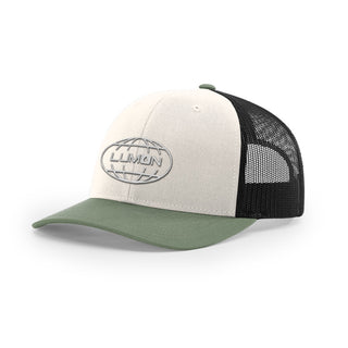 Lumon Trucker Hat - White | Basement Republic™