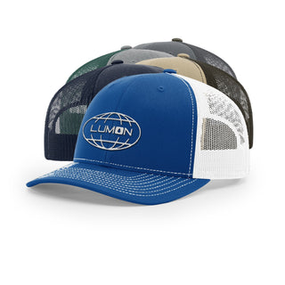 Lumon Trucker Hat - White | Basement Republic™