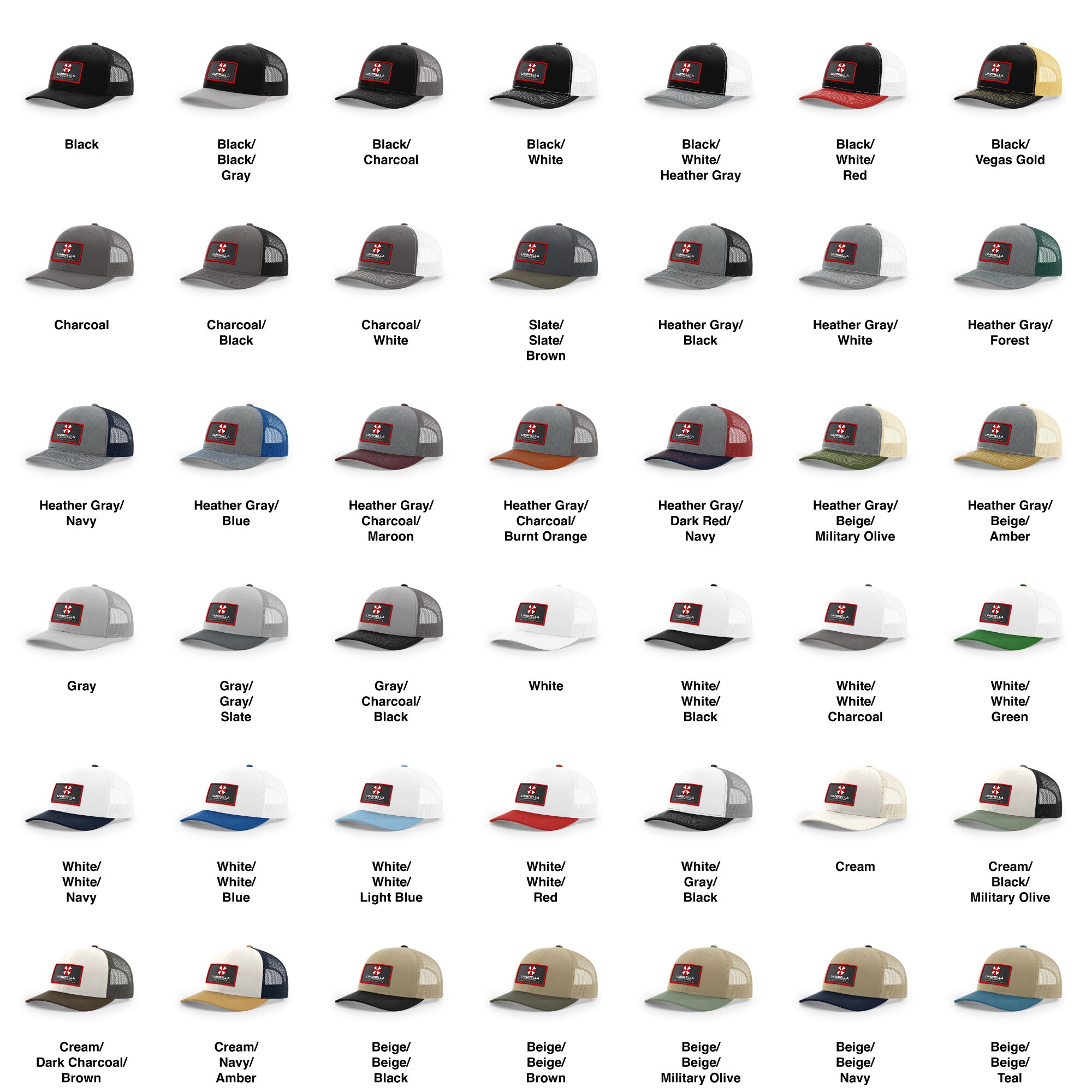 Umbrella Corporation Trucker Hat | Basement Republic™
