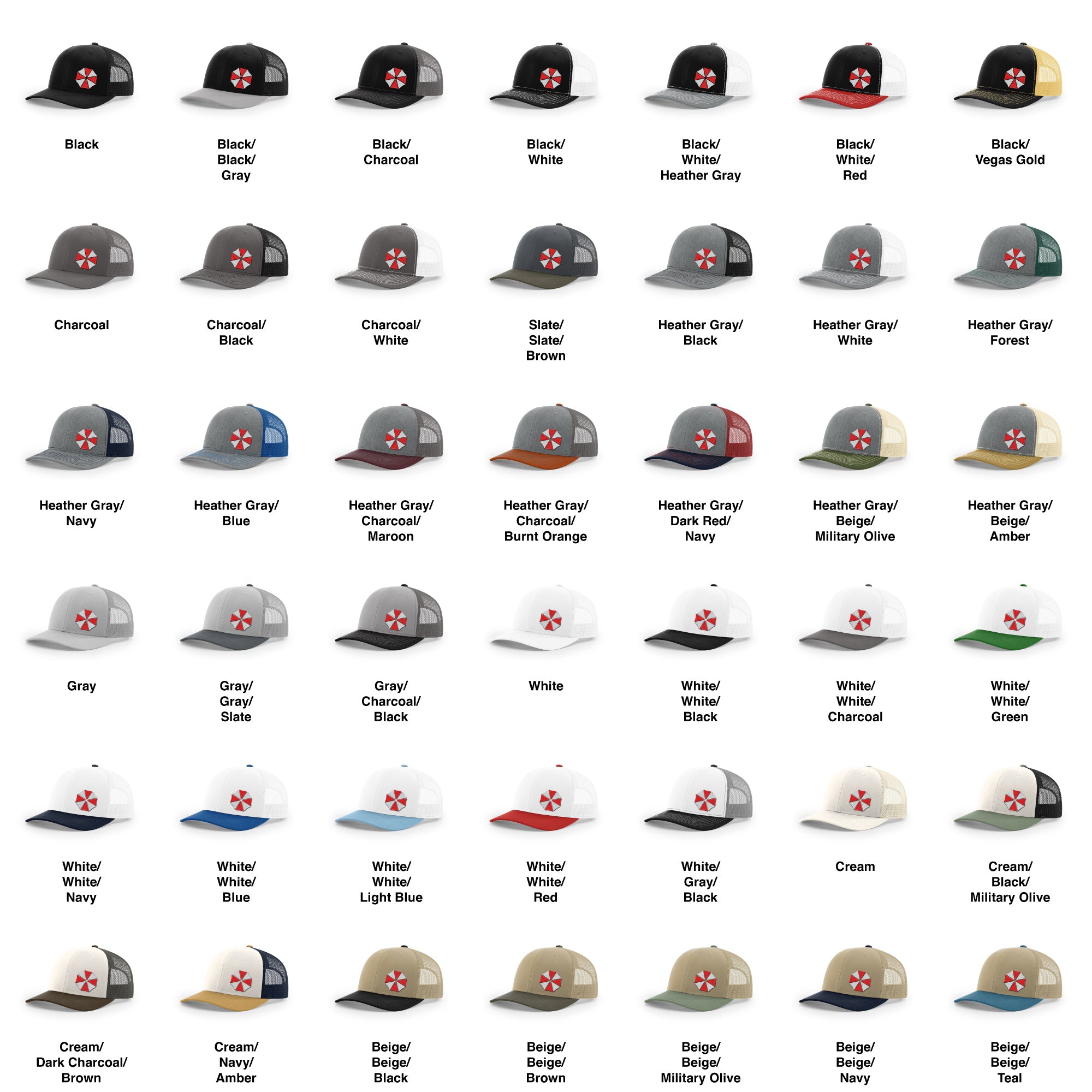 Umbrella Corporation Icon Trucker Hat | Basement Republic™
