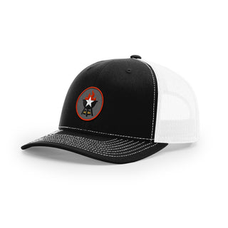 BBQ Grill Icon Trucker Hat - Red
