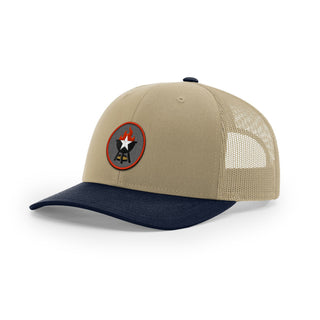 BBQ Grill Icon Trucker Hat - Red