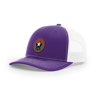 BBQ Grill Icon Trucker Hat - Red