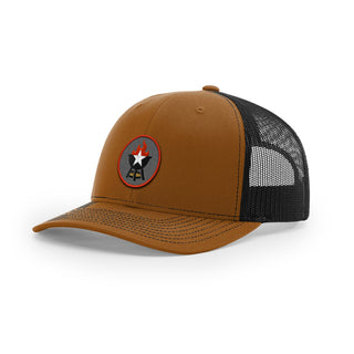 BBQ Grill Icon Trucker Hat - Red