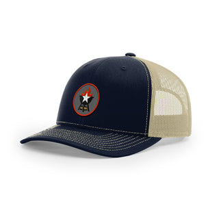 BBQ Grill Icon Trucker Hat - Red