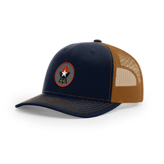 BBQ Grill Icon Trucker Hat - Red