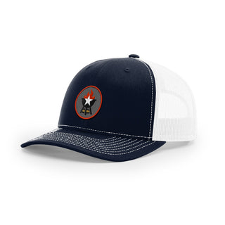 BBQ Grill Icon Trucker Hat - Red