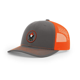 BBQ Grill Icon Trucker Hat - Red