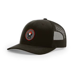 BBQ Grill Icon Trucker Hat - Red