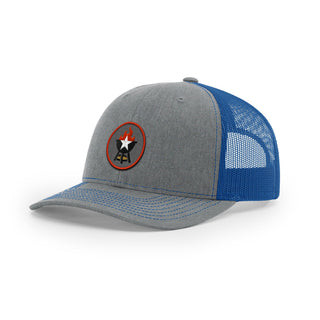 BBQ Grill Icon Trucker Hat - Red
