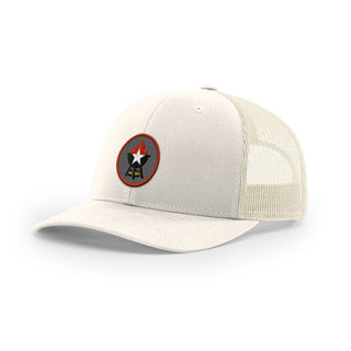 BBQ Grill Icon Trucker Hat - Red
