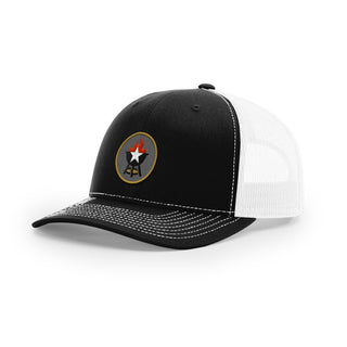 BBQ Grill Icon Trucker Hat - Gold | Backyard Republic™