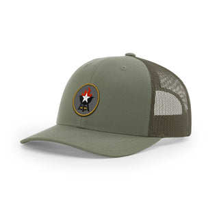 BBQ Grill Icon Trucker Hat - Gold | Backyard Republic™