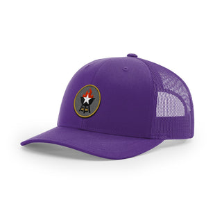 BBQ Grill Icon Trucker Hat - Gold | Backyard Republic™