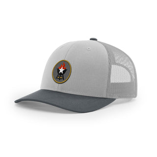 BBQ Grill Icon Trucker Hat - Gold | Backyard Republic™